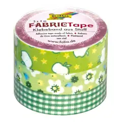 Green Spring Decorative Tape 3 Rolls 15mm. x 4mt