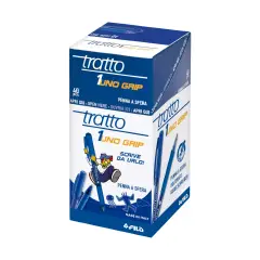 Tratto Uno Grip Fila Blue Ballpoint Pen