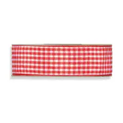 Swedish Checkered Fabric Tape Red