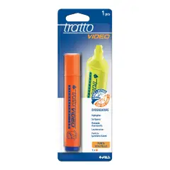 Tratto Video Highlighters Bl Orange