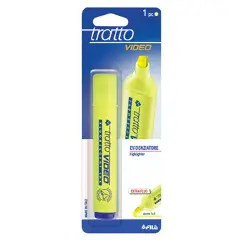 Tratto Video Highlighters Bl Yellow