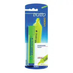 Tratto Video Green Blister Highlighters