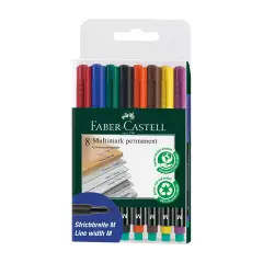 Faber-Castell Multimark Markers Medium Point