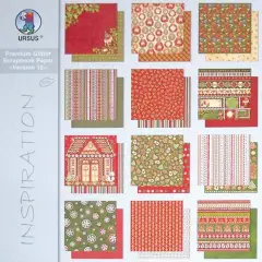 Double-sided cards Millefantasie Christmas 2, 12 sheets cm 30.5x30.5