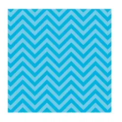 Carta Antiriflesso Trama Zigzag Azzurro - 120x360 cm