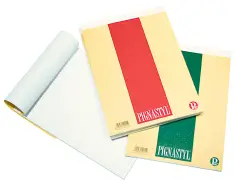 Block Notes Pignastyl Rigato - 21x29 cm (A4) - 70 Fogli