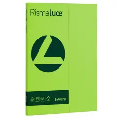 Carta Colorata Rismaluce A4 200 gr – 50 Fogli - Pistacchio