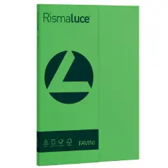 Rismaluce Colored Paper A4 200 gr. Ream 50 Sheets Green