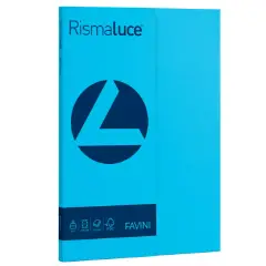 Rismaluce Colored Paper A4 200 gr. Ream 50 Sheets Light Blue