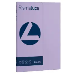 Rismaluce A4 Colored Paper 200 gr. Ream 50 Sheets Violet