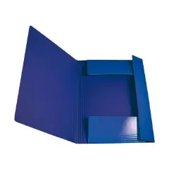 Presspan Folder with Blue Elastic