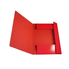 Presspan Folder with Red Elastic