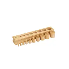 Interlocking Montessori Solids - Block 1 (Cylinder Material)