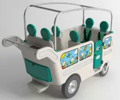 Granturismo 6-Passenger Express Hand-Pushed Carriage with Accessories, Beige