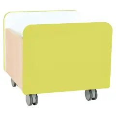 Carrello Medio Quadro Lime – Arredo per Scuola e Spazi Educativi