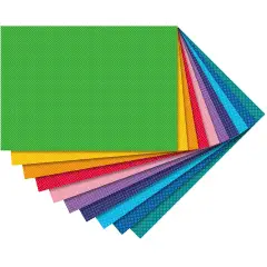 Polka Dot Decorative Cardstock cm 50x70 300gr/sqm - 10Sheets