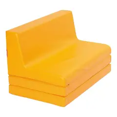 Divano Pieghevole Pluriuso Arancio per Scuola dell’Infanzia