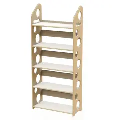 Modulo Libreria Alta in Multistrato di Betulla – Scaffale per Spazi Educativi