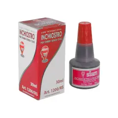 Red Rubber Stamp Ink