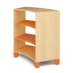 Mobile Divisorio Nova Arancio per Ambienti Scolastici H 94 cm.