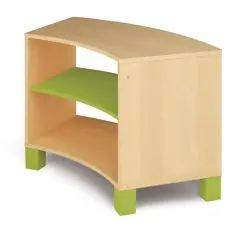 Green Moba Partition Cabinet for School Environments, H 63 cm.