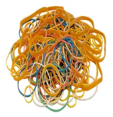 Assorted Elastics 1 kg.