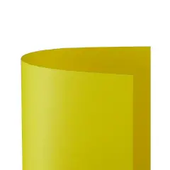 Cartoncino Bristol Liscio 200 gr - 10 Fogli 70x100 cm - Giallo Sole