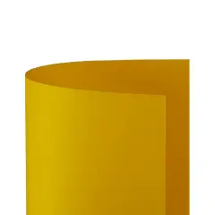 Cartoncino Bristol Liscio 200 gr - 10 Fogli 70x100 cm - Giallo Oro