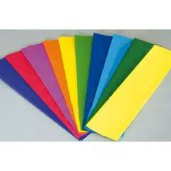 Carta Velina Giodikrea 50x70 – 20 Fogli in 10 Colori Brillanti