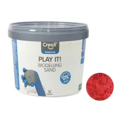 Sabbia Cinetica Creall 750 g – Modelling Sand Rossa