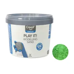 Sabbia Cinetica Creall 750 g – Modelling Sand Verde