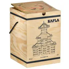 Kapla Natural 280 Pieces + Volume 4 Ecru