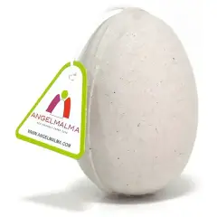 White Papier Mâché Egg 12 Pieces