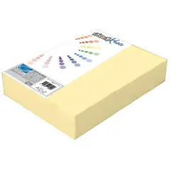 Risma A4 Carta Giodikrea 80 gr. Giallo Pastello