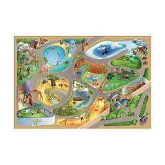 Tappeto Gioco Percorso Zoo – Cm 100x150