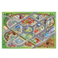 Tappeto Gioco Percorso Città – Cm 100x150