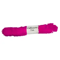 Nastro Chiffonnette Fucsia - Perfetto per Addobbi e Creatività