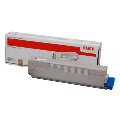OKI ORIGINAL MAGENTA TONER C822 7300 PAGES