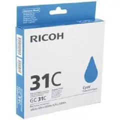 RICOH CART. CYAN INK GXE3300N GXe3350N GXe5550N GXe2600 405688