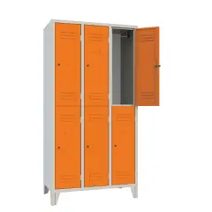 Classic 6-Places Cabinet Cabinet 6 Doors Orange - CAM Compliant