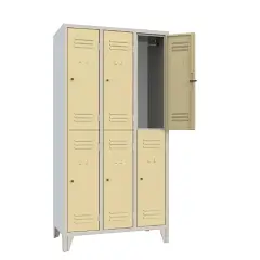 Classic 6-Place Sand Cabinet Cabinet 6 Doors - CAM Compliant