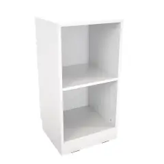 Innova School Cabinet Column 2 Compartments Height 82 cm. White