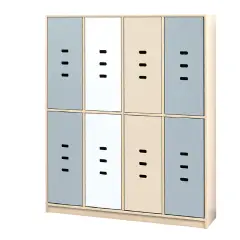 Rainbow Locker Room 8 Places Soft Colors For Preschool