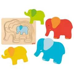 Layered Elephants Puzzle