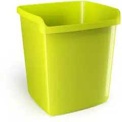 Cestino Gettacarte MyDesk 15 Lt Verde – Pattumiera Ufficio e Casa in Plastica Durevole