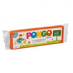 Plastilina Pongo By Giotto – Panetto 350 g Arancione | 100% Vegetale e Sicura