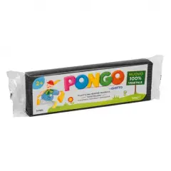 Plastilina Pongo By Giotto – Panetto 350 g Nero | 100% Vegetale e Sicura