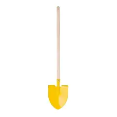 Maxi Metal Shovel With Wooden Handle - 76 cm.