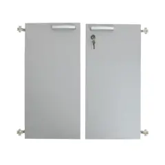 Middle Innova School Furniture Doors With Lock Grey