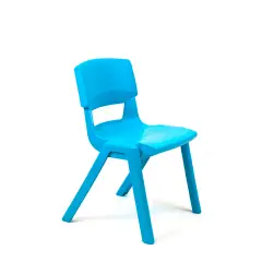 Childhood School Chair Posture Line CAM H 30 cm. Light blue